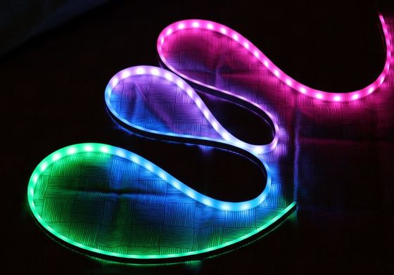 RF IP20 Flexible Rgb Led Strip Lights Kit 5m Remote 30W