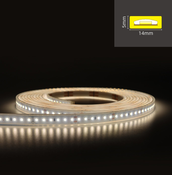 Dimmable Flexible COB LED Strip Light Low Voltage Tape Light Bendable